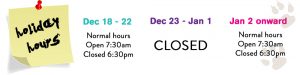 holiday hours 1